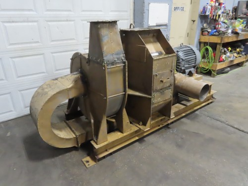 Williams, hammermill with air classifier, variable speed, 60 HP Siemens direct drive VFD - Image 2