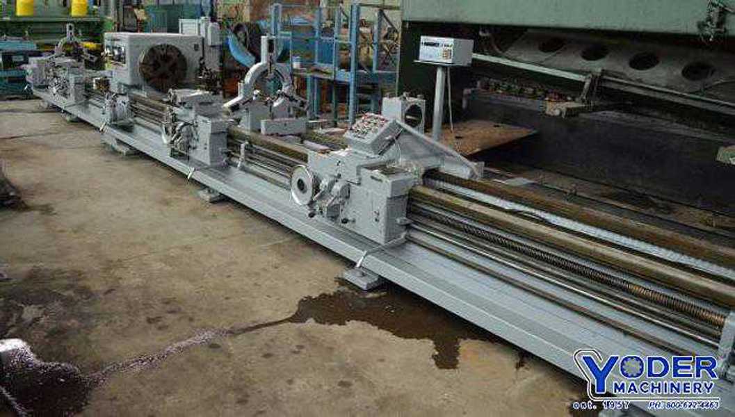 32.5" x 264"/10' Lodge & Shipley #3220 Superturn width, hollow spindle dual bed lathe, #61320 - Image 4
