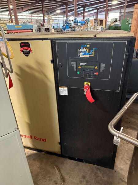 188 cfm, 115 psig, Ingersoll-Rand #SSR-UP6-40-115, rotary screw air compressor, 40 HP, 3729 RPM, 460 V. - Image 3