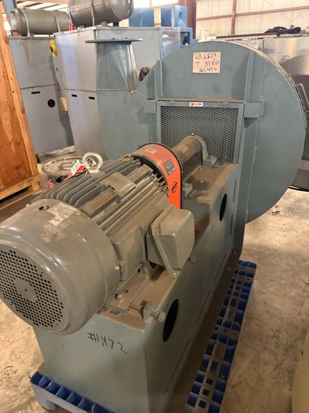Stainless steel centrifugal pump, 30 HP, Westinghouse motor - Image 4