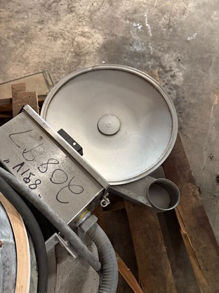 24" Sweco, vibro energy separator single deck circular screener, .25 HP, on wheeled dolly - Image 4