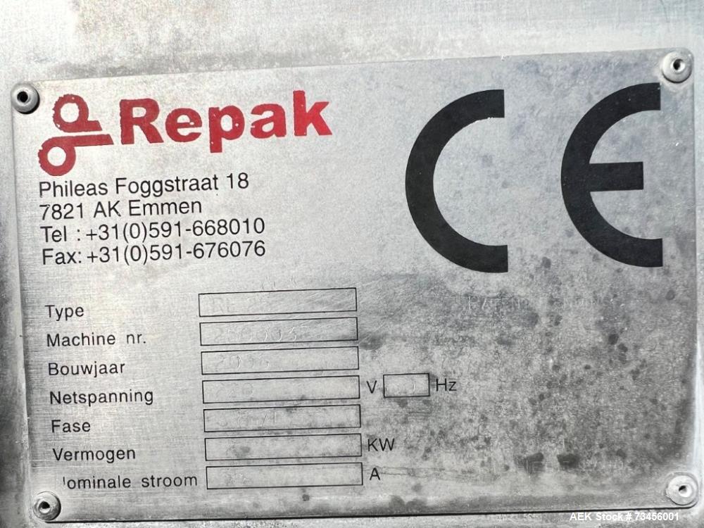 Repak #RE25 Horiz Thermoformer, MAP Packager, 15 CPM, 39.4" stroke, 7.5" draw depth - Image 9