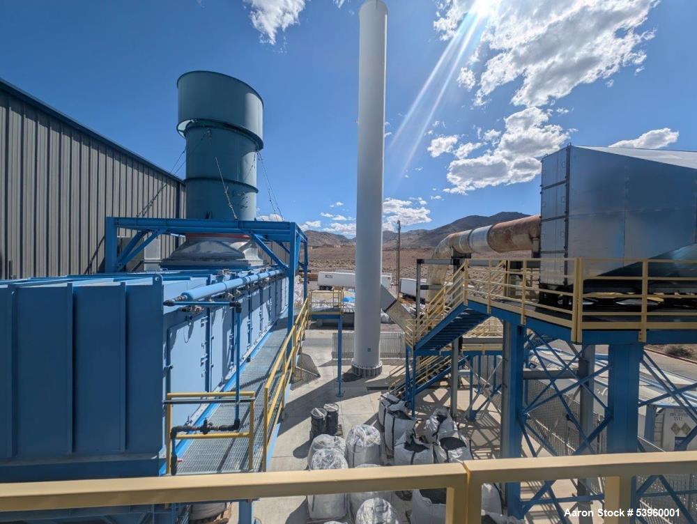 30000 cfm, Battery Recycling Systems, Air Filtration System, 150 HP Blower, 3ph, 24 VDC, Bag House - Image 7