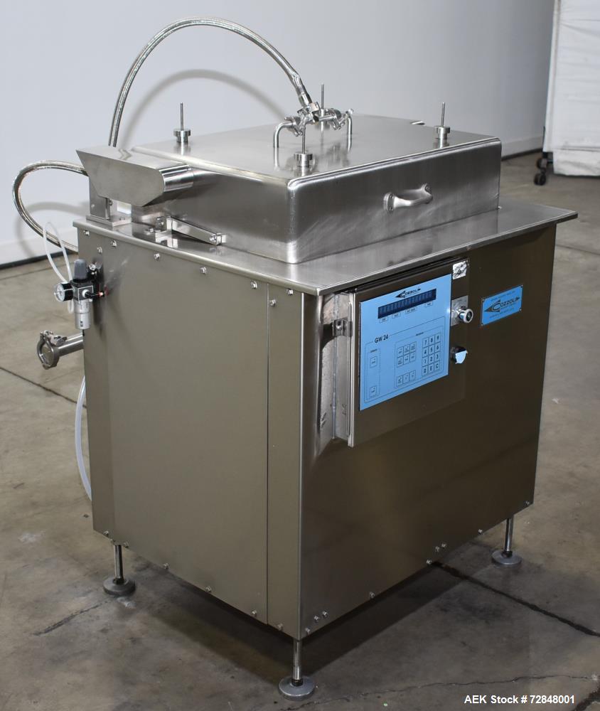 Cozzoli #GW24, Batch Vial Washer, Stainless Steel, 10000 Vials/Hr, 1-500 mL, 1" centers, 110 V., AB - Image 2