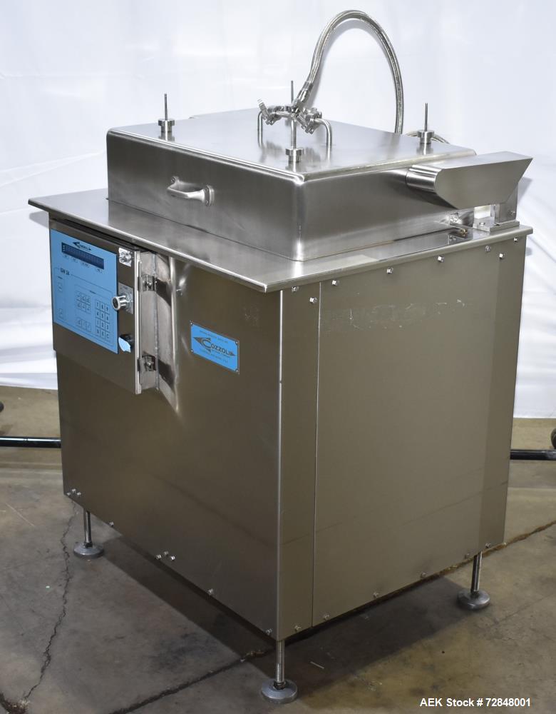 Cozzoli #GW24, Batch Vial Washer, Stainless Steel, 10000 Vials/Hr, 1-500 mL, 1" centers, 110 V., AB - Image 3