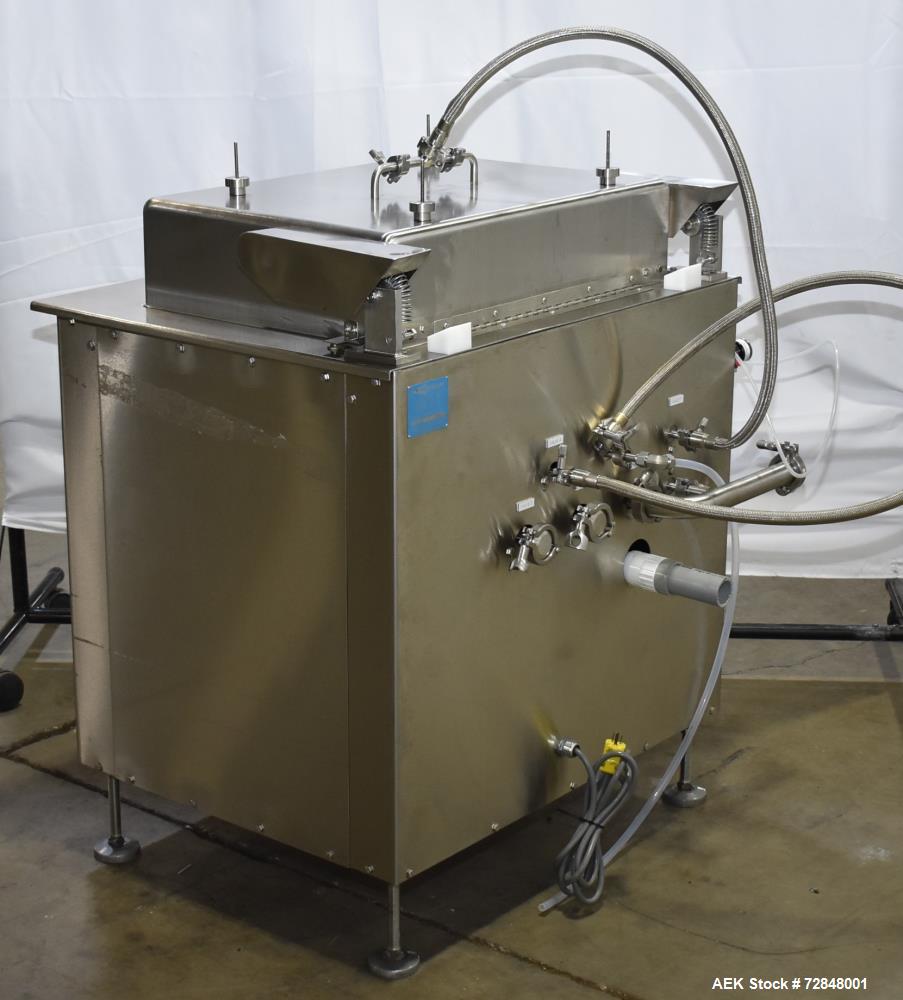 Cozzoli #GW24, Batch Vial Washer, Stainless Steel, 10000 Vials/Hr, 1-500 mL, 1" centers, 110 V., AB - Image 4