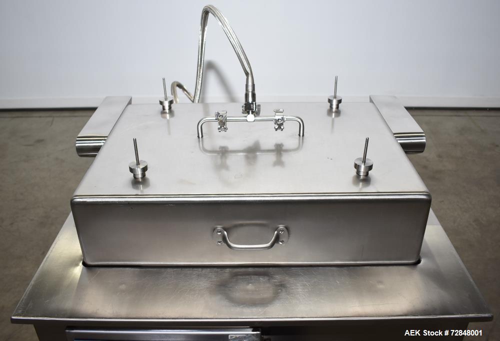 Cozzoli #GW24, Batch Vial Washer, Stainless Steel, 10000 Vials/Hr, 1-500 mL, 1" centers, 110 V., AB - Image 6