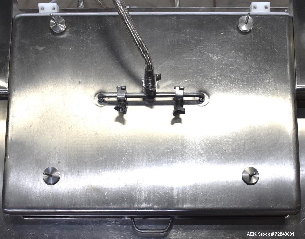Cozzoli #GW24, Batch Vial Washer, Stainless Steel, 10000 Vials/Hr, 1-500 mL, 1" centers, 110 V., AB - Image 7