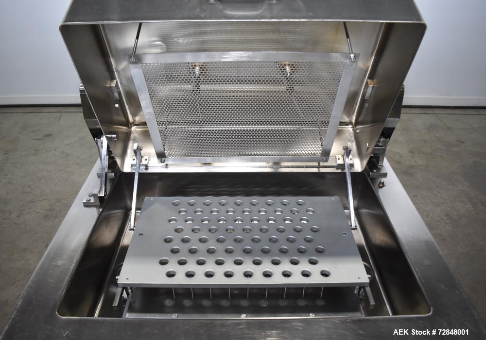 Cozzoli #GW24, Batch Vial Washer, Stainless Steel, 10000 Vials/Hr, 1-500 mL, 1" centers, 110 V., AB - Image 8