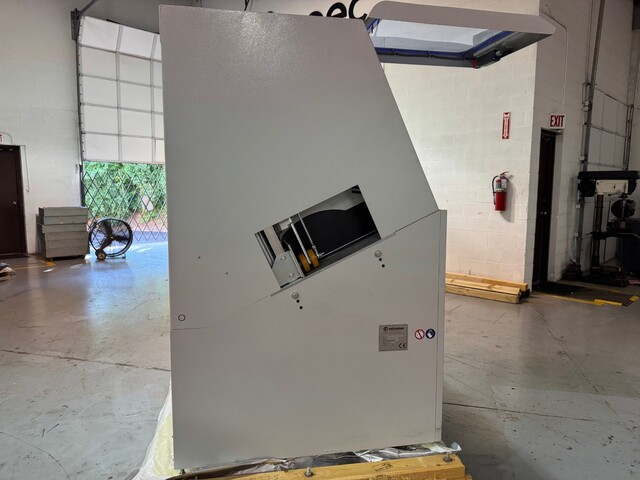 Salvamac #Salvapush-2000, Optimizing Saw, 20" blade, 240/480 V., 3ph, 1.64'-13.45' board L, 296 FPM feed, 2024 - Image 3