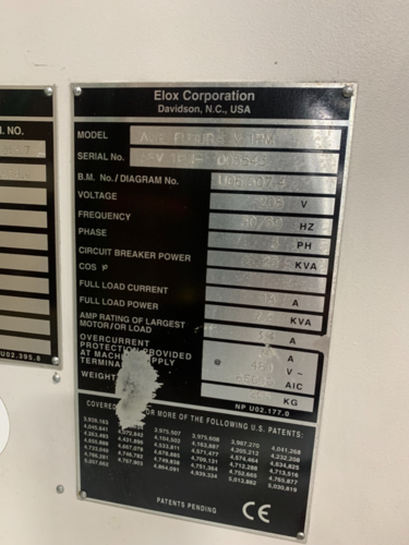 Agie #Mondo-Star-50, CNC sinker Electrical Discharge Machine, 19.6"X, 13.7"Y, 13.7"Z, Futura V Control - Image 9