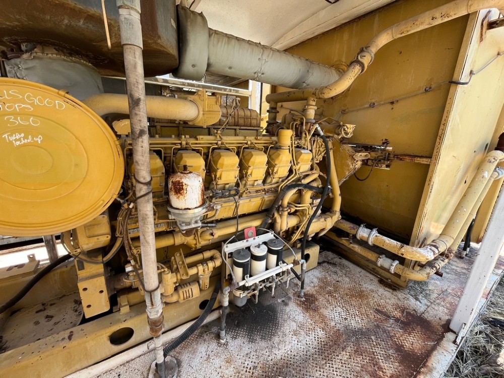1476 HP Caterpillar #3512B Engine, 4AW Prefix, Rebuildable Core, 1200RPM Generator Drive, Tier 1, 2005 - Image 4
