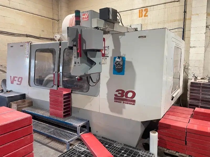 Haas #VF-9, CNC vertical machining center, 4-Axis drive, 2001 - Image 5