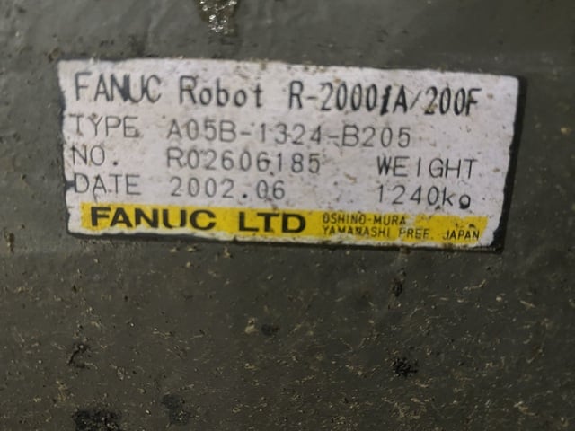 Fanuc, R-2000iA/200F, robot with RJ3iB controls, parts only - Image 6