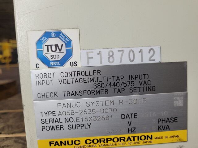 Fanuc, R-2000iC/210F, robot with R-30iB controls, missing wrist, refurbished - Image 10