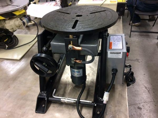250 lb. Profax #WP-250, benchtop welding positioner, 1-1/8" hole - Image 4
