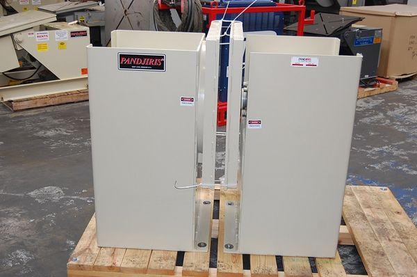 6000 lb. Pandjiris, headstock & tailstock, 30" x 30" square table, 31.5" centerline - Image 4