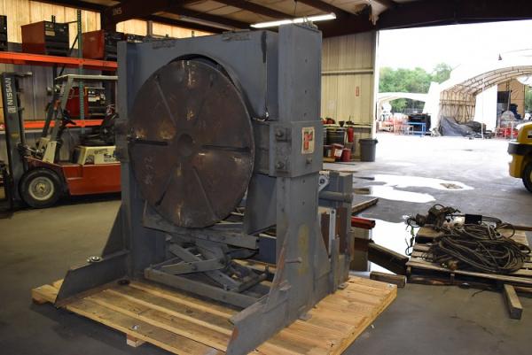 10000 lb. Ransome #5H, headstock, 47.5" table, 6" thru hole, 47" centerline, 1975 - Image 1