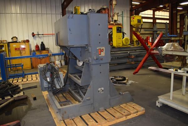 10000 lb. Ransome #5H, headstock, 47.5" table, 6" thru hole, 47" centerline, 1975 - Image 2