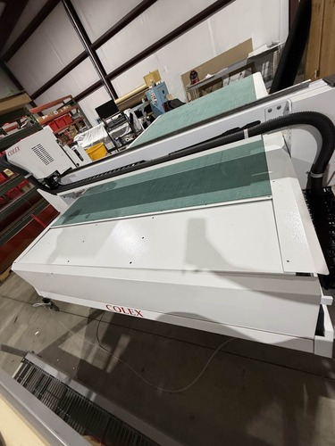 Colex Sharpcut #SX1732, Flatbed Cutting Table, 67" x 126" work area, 6 zone vacuum, 2.5" cut thick, 4" bridge - Image 6