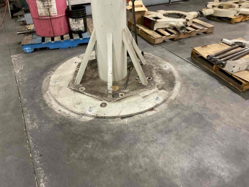 1 Ton, Handling Systems, Jib Crane, 12' height x 10' reach, CM Lodstar hoist - Image 3