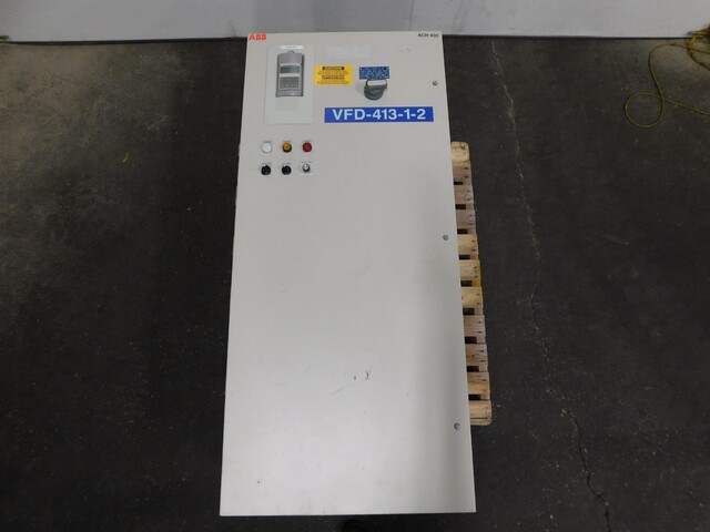 60 HP ABB, VFD drive cabinet, 68 amp, 480 V.AC - Image 9