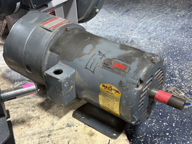 5 HP 1725 RPM Baldor RM3218T, Frame 184T, 3Ph w/ FMC 1-087-031-00 Electric Brake - Image 1