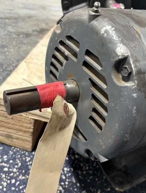 5 HP 1725 RPM Baldor RM3218T, Frame 184T, 3Ph w/ FMC 1-087-031-00 Electric Brake - Image 5