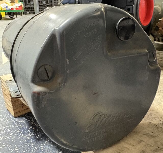 5 HP 1725 RPM Baldor RM3218T, Frame 184T, 3Ph w/ FMC 1-087-031-00 Electric Brake - Image 8