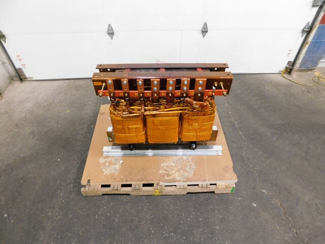 225 KVA 480 Primary, 208/120 Secondary, Liebert, Emerson A225C, transformer core - Image 2