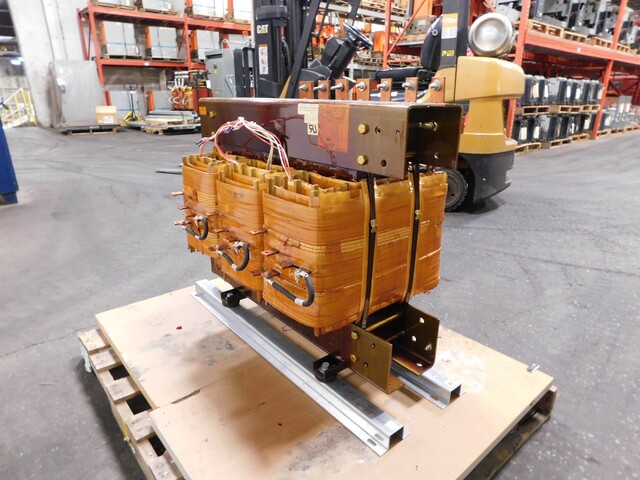 225 KVA 480 Primary, 208/120 Secondary, Liebert, Emerson A225C, transformer core - Image 8