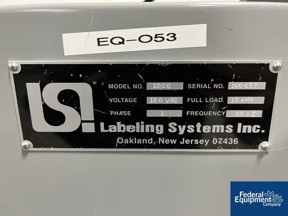 LSI #1200, Labeler - Image 2