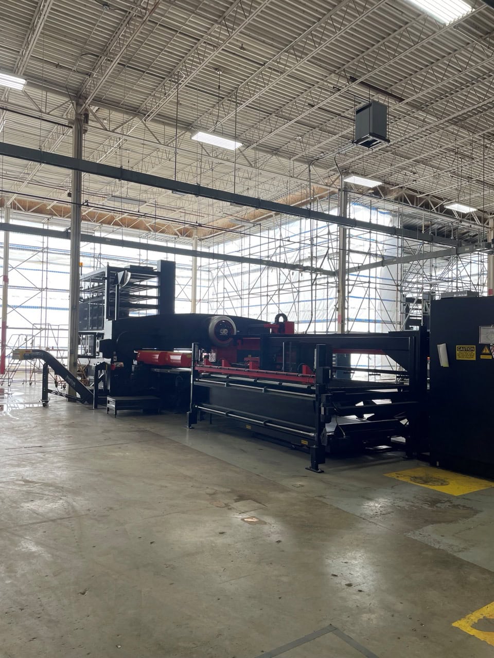 22 Ton, Amada #EM-2510NT, servo driven turret punch, 45 station, 50" x 196" sheet, NT Control, AMS4020RO2 - Image 2