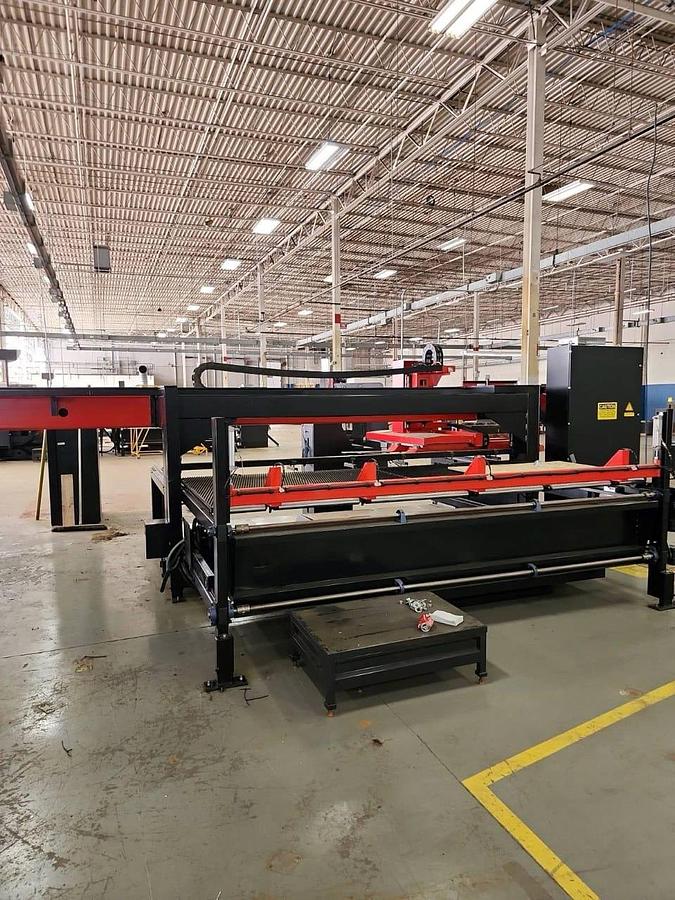 22 Ton, Amada #EM-2510NT, servo driven turret punch, 45 station, 50" x 196" sheet, NT Control, AMS4020RO2 - Image 4