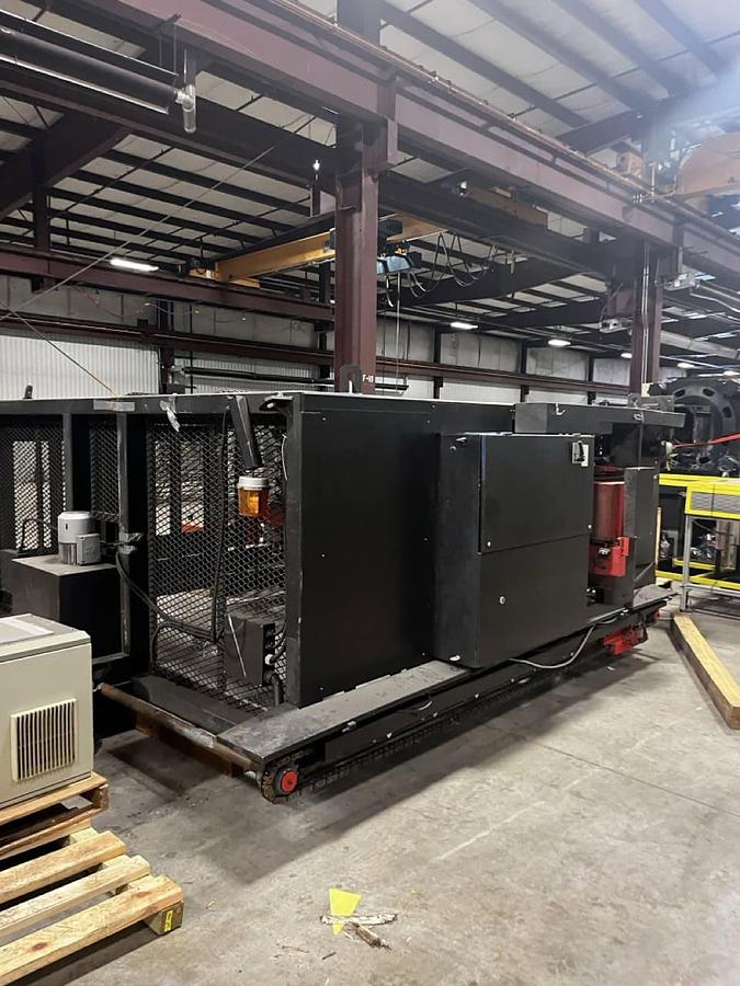 22 Ton, Amada #EM-2510NT, servo driven turret punch, 45 station, 50" x 196" sheet, NT Control, AMS4020RO2 - Image 5