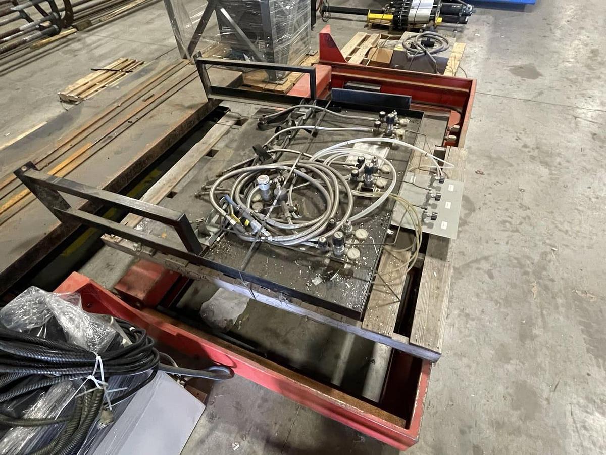 22 Ton, Amada #EM-2510NT, servo driven turret punch, 45 station, 50" x 196" sheet, NT Control, AMS4020RO2 - Image 10