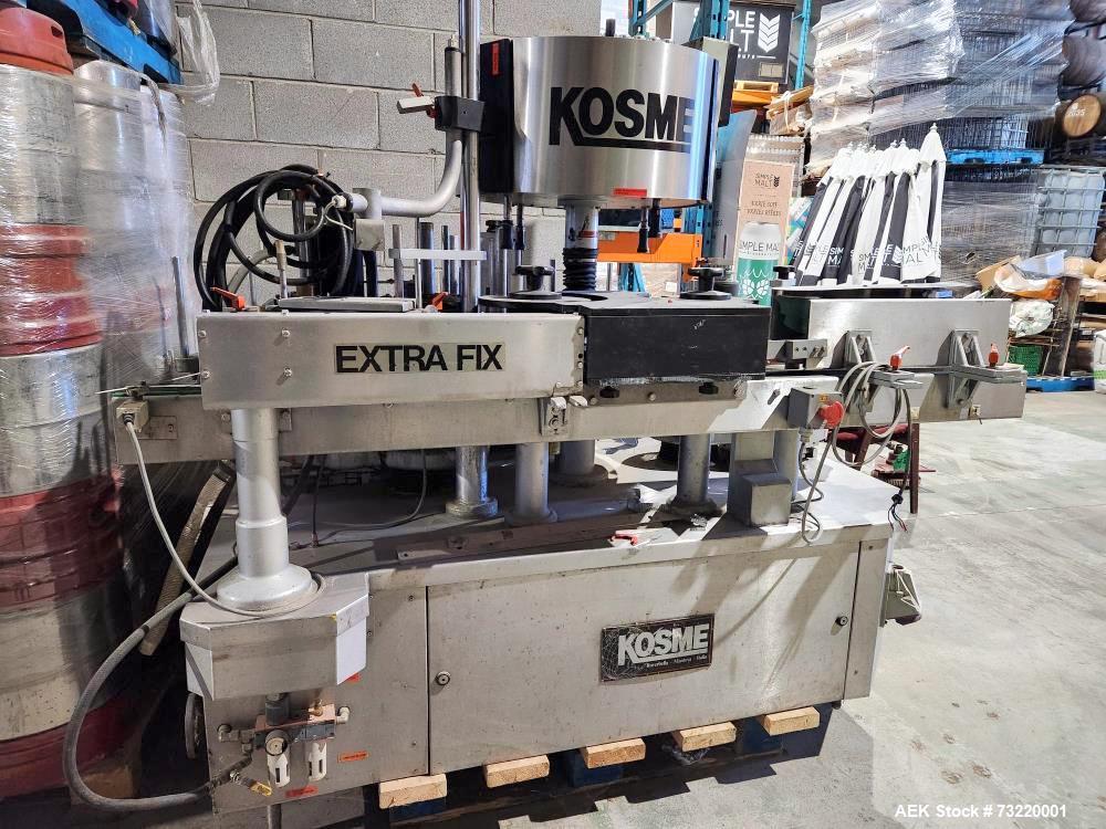 Kosme #Extra-Fix-4T-S3E3, Labeler, 6000 Bottles/Hr, 220 V., Stainless Steel - Image 2