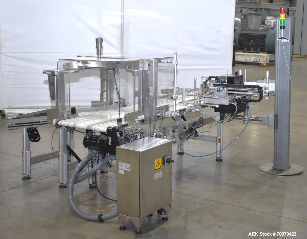 Domino #M400, M-Series Print & Apply Labeler, LR, w/ Optel Inspection System, AB Powerflex Control - Image 4