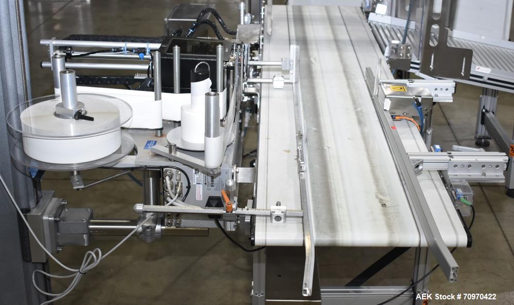Domino #M400, M-Series Print & Apply Labeler, LR, w/ Optel Inspection System, AB Powerflex Control - Image 7