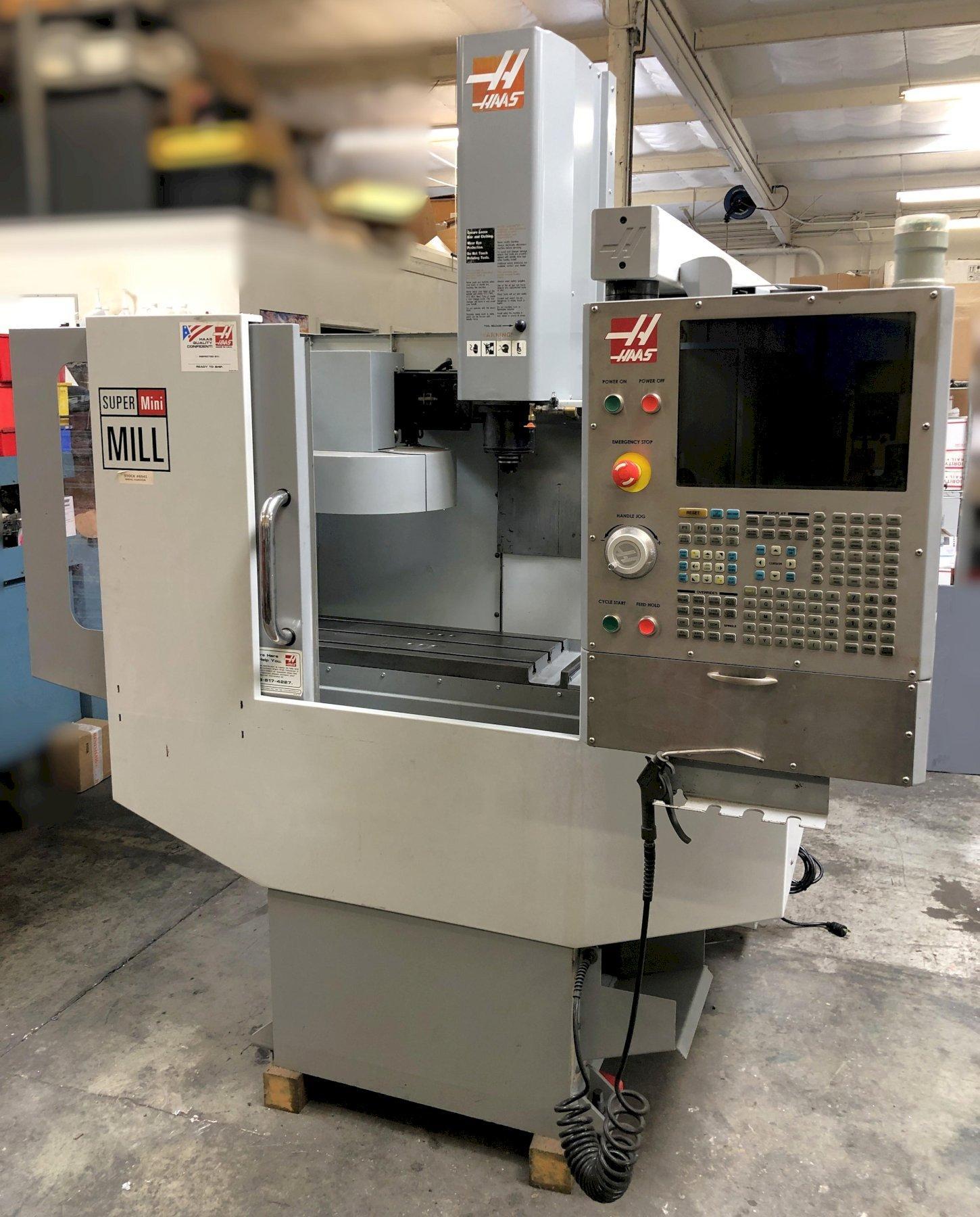 Haas #Super-Mini-Mill, CNC vertical machining center, 10 automatic tool changer, 16" X, 12" Y, 10" Z, 10000 - Image 1