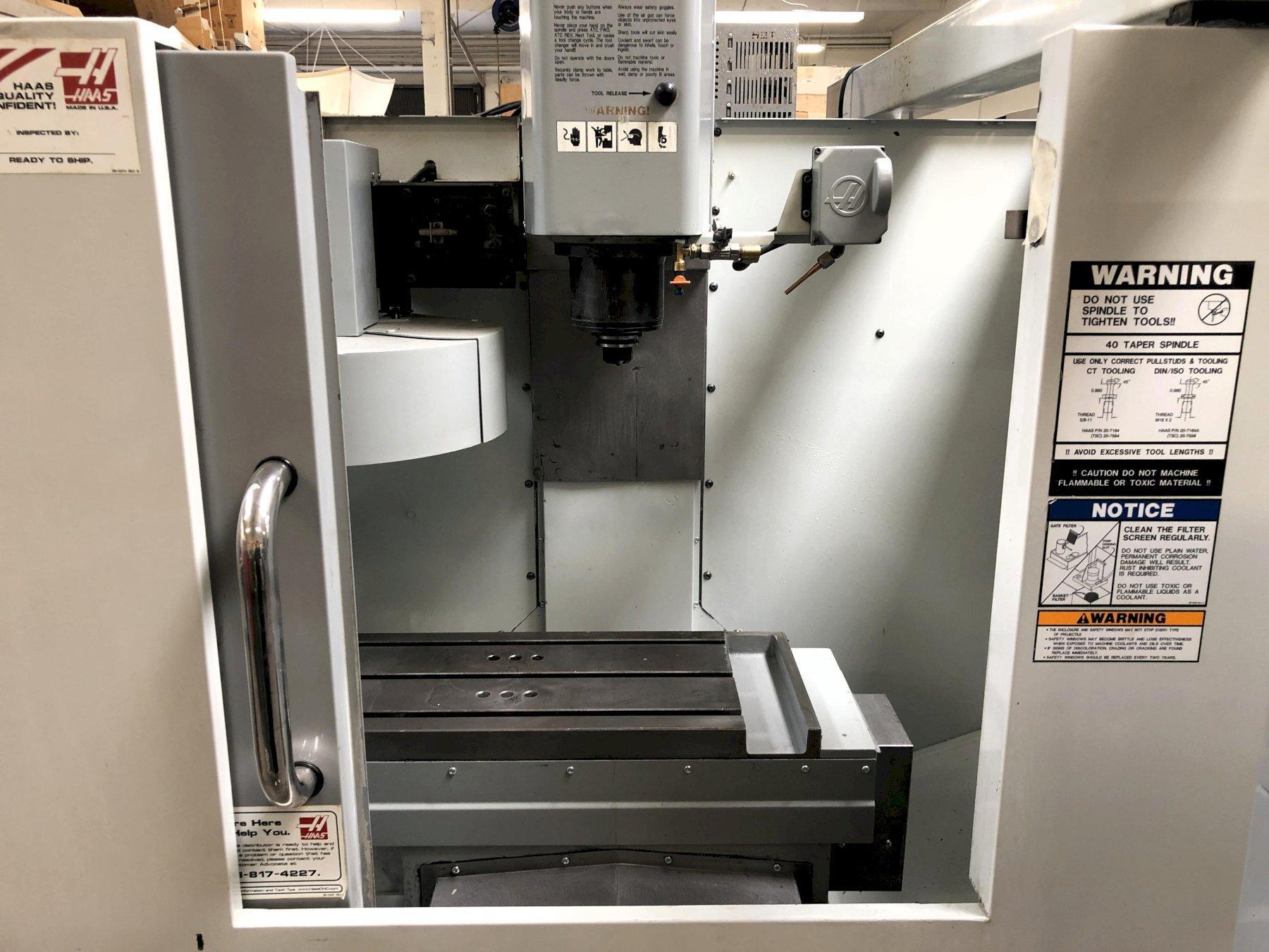 Haas #Super-Mini-Mill, CNC vertical machining center, 10 automatic tool changer, 16" X, 12" Y, 10" Z, 10000 - Image 5