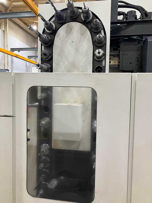 4.3" Toshiba #BTD-110H.R16, CNC horizontal boring mill table type, 38 automatic tool changer, 78.7"X, 59.1"Y - Image 6