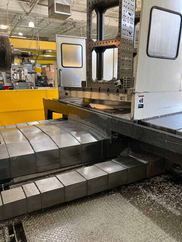 4.3" Toshiba #BTD-110H.R16, CNC horizontal boring mill table type, 38 automatic tool changer, 78.7"X, 59.1"Y - Image 10