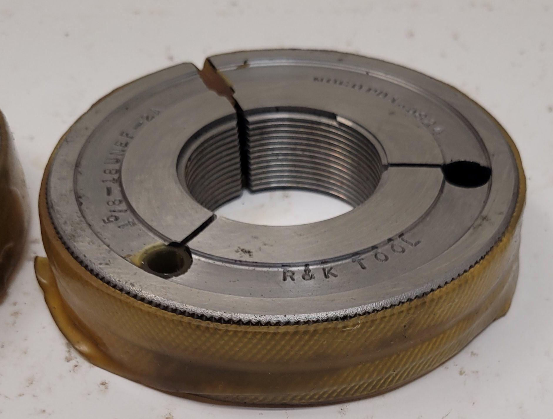 R &K Tool 1 5/8-18 UNEF Thread Ring Gauge 2A - Set of 2 - Image 4