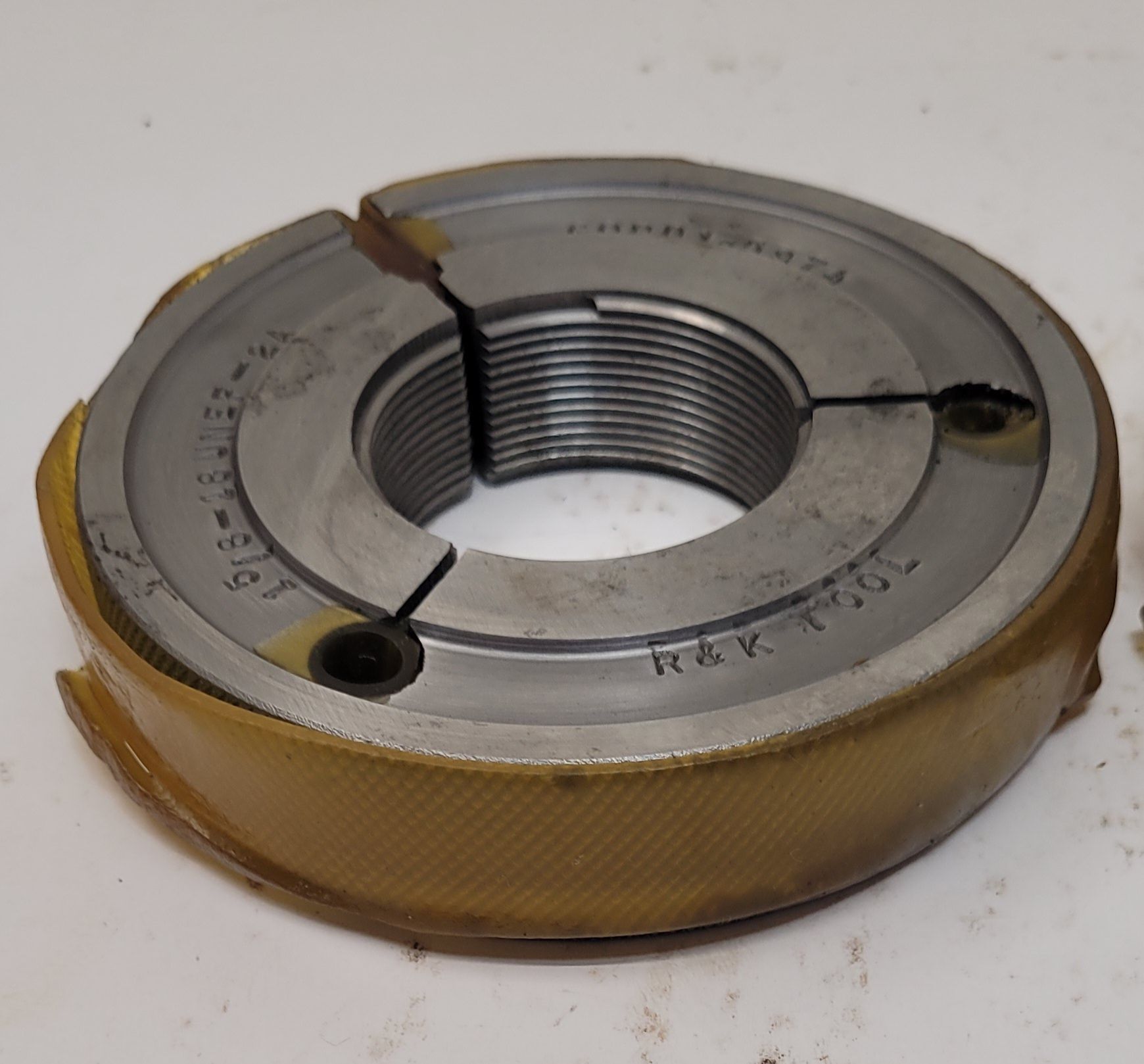 R &K Tool 1 5/8-18 UNEF Thread Ring Gauge 2A - Set of 2 - Image 5