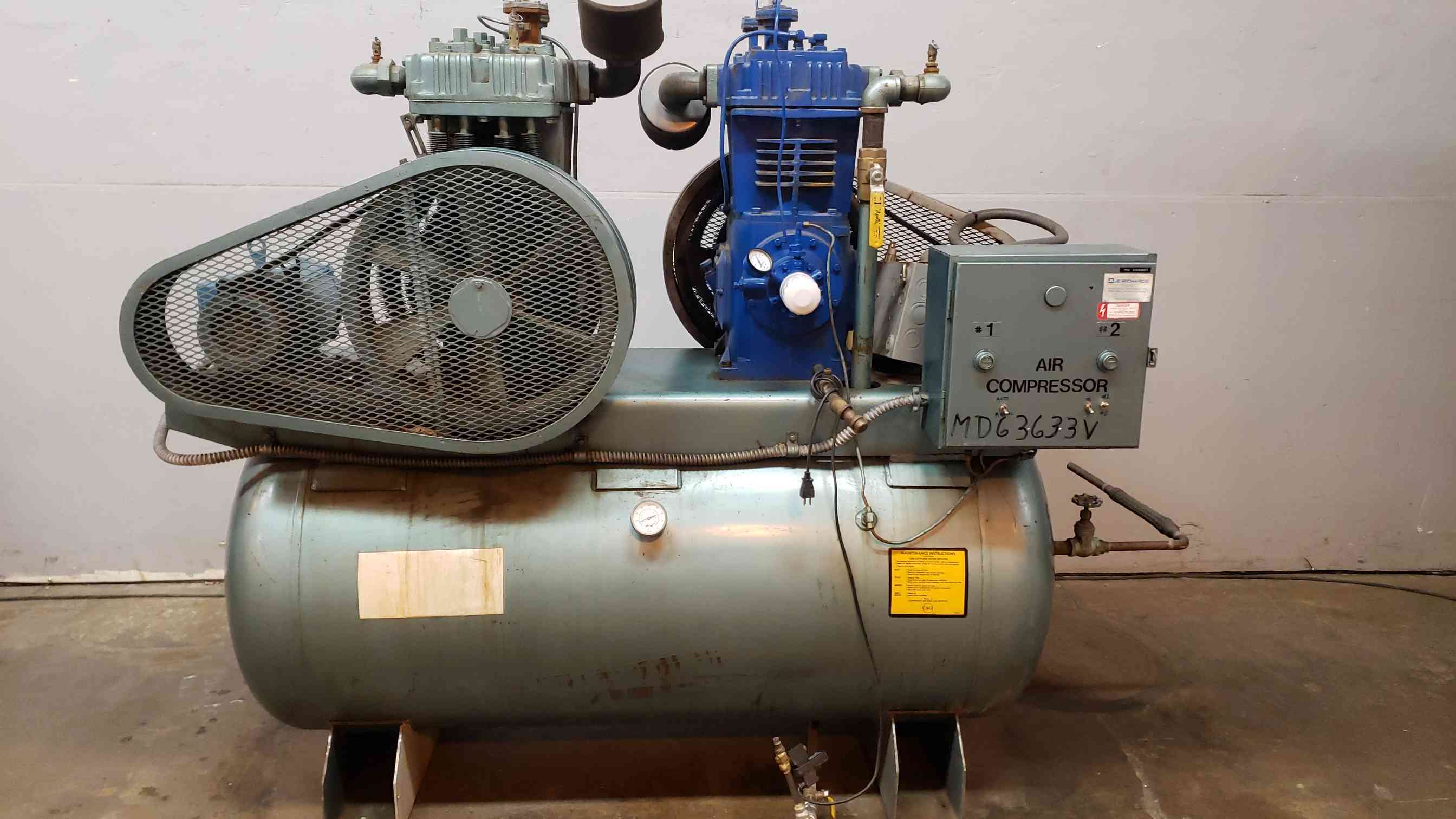 Compressed Air & Gas Institute Large Air Compressor, 200 PSI @ 650°F, 1981 - Image 1