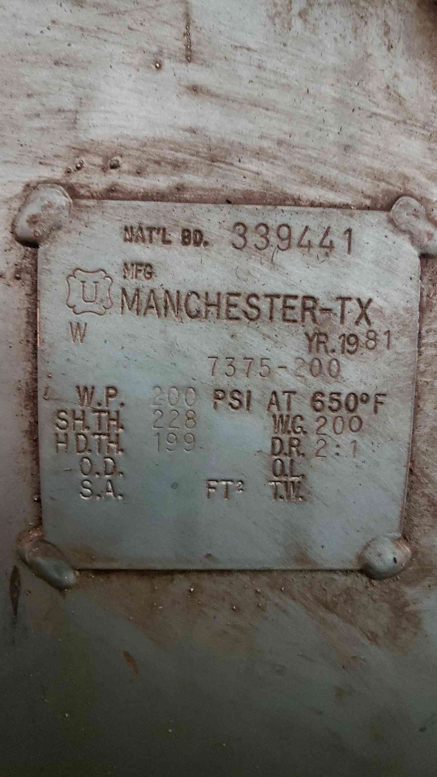 Compressed Air & Gas Institute Large Air Compressor, 200 PSI @ 650°F, 1981 - Image 10