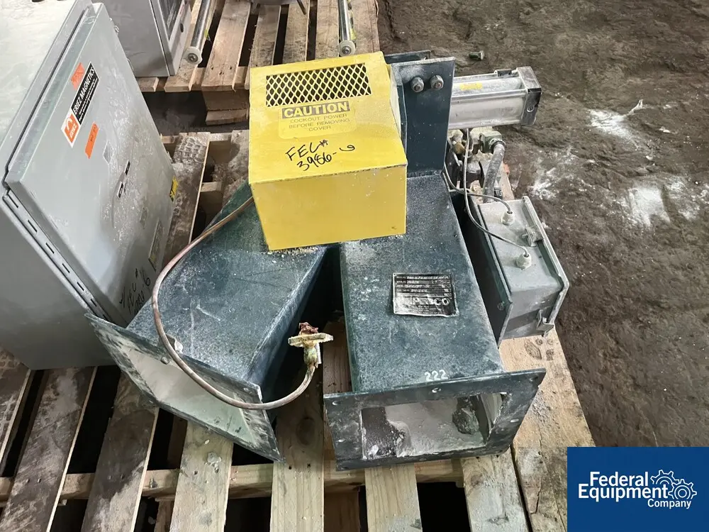 8" Pebco #SBD.8.PA.30-OS-34-NWM, Pneu Single Blade Diverter Valve, Carbon Steel - Image 4