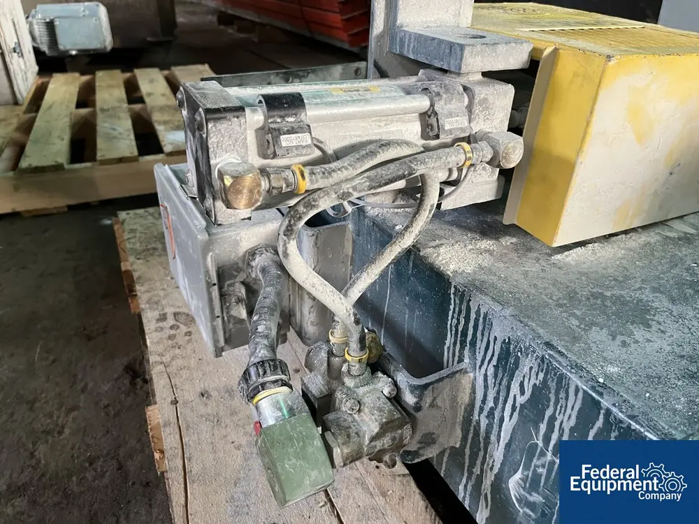 8" Pebco #SBD.8.PA.30-OS-34-NWM, Pneu Single Blade Diverter Valve, Carbon Steel - Image 6
