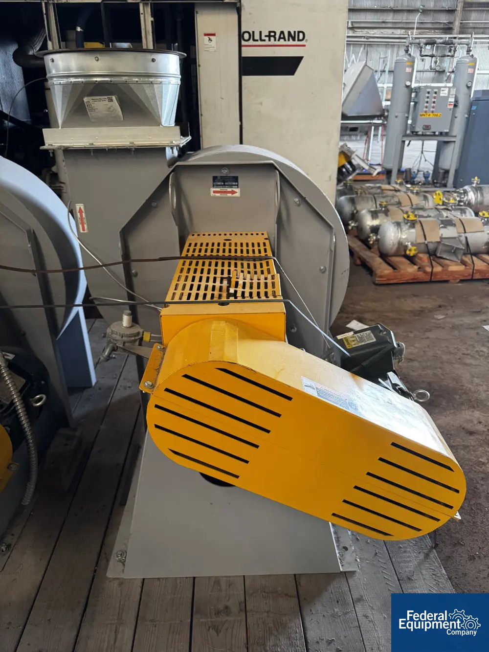 Cincinnati #RBE-13, Fan Blower, Carbon Steel, 3 HP, 230/460 V., 12.5" inlet, 10" x 12" outlet - Image 4